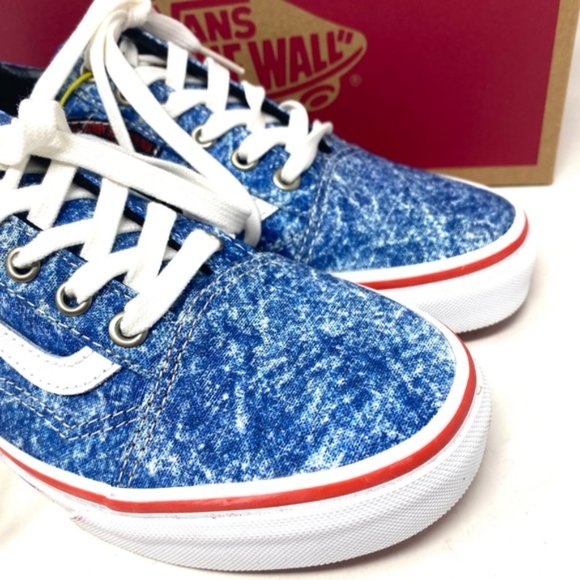 VANS Old Skool Shoe Cobra Kai Multi Canvas Sneakers Low Women's Size VN0A3WKT6GL - Picture 12 of 13